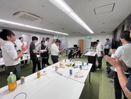 年に一度の全社総会後、懇親会の様子♪