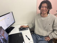 インターン生も大活躍中！学生でも、社会人と同じレベルの仕事に本気で挑戦できます。だからこそ、みんな本当に生き生きしています♪