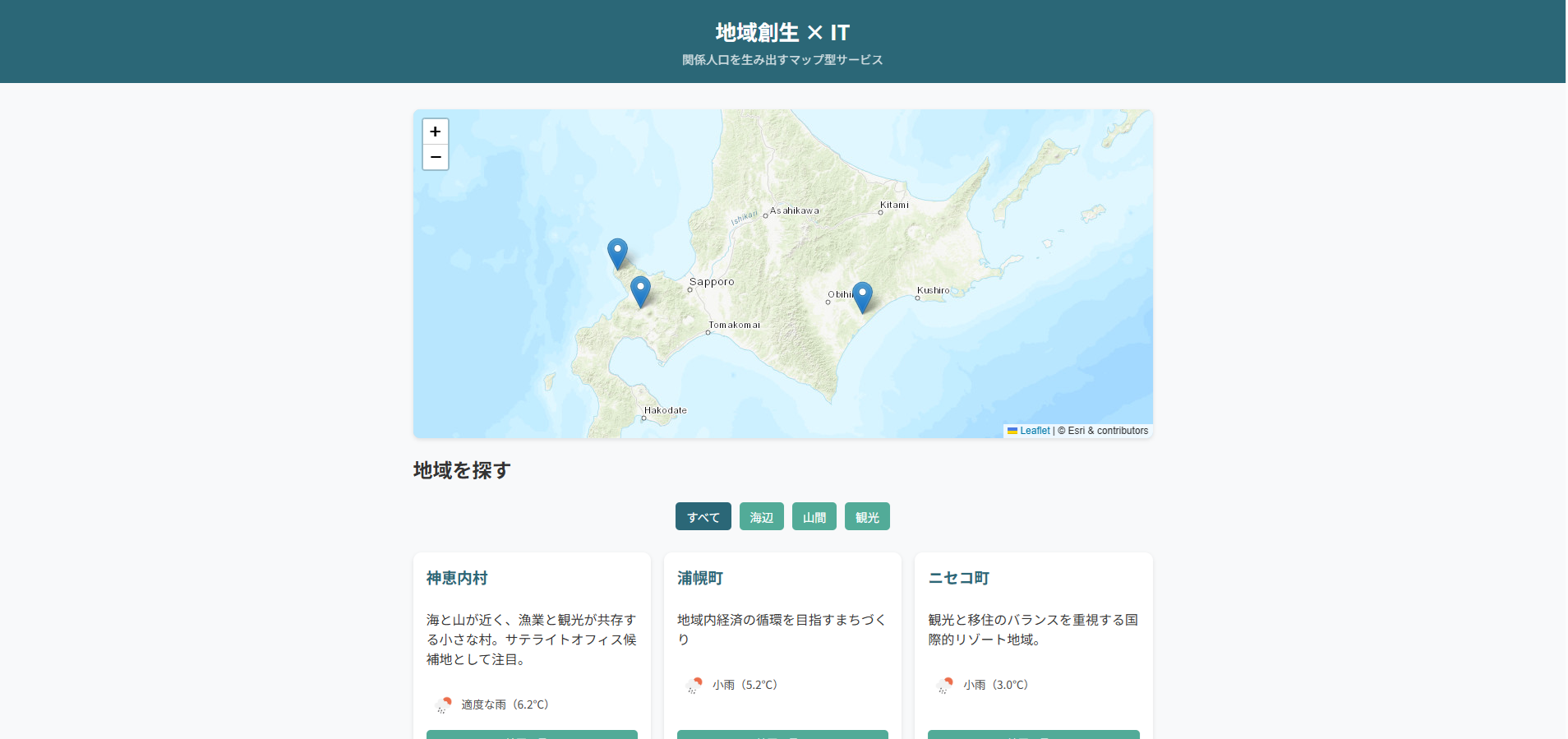 「札幌にいながら地方に関わるには？」から始まったプロジェクト、ついにMVP完成。