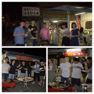 社内イベントの様子です、親しみやすいメンバーが集まっています