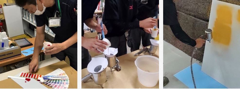 技術伝承講習会（無限大に調色できる！）