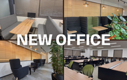 オフィスは今年新たに生まれ変わりました！綺麗なオフィスで快適に働きませんか？