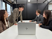 会社の平均年齢が27歳なのでクリエイティブな考えがどんどん会社に通ります！