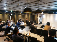 ▲部内会議の様子