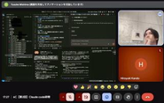週1回、任意参加のAI勉強会。AIの最新トレンドや活用方法をみんなで学び合っています
