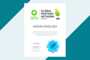 AIGMA ENGLISHは、Duolingo English Testの公式パートナーです。