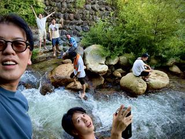 夏は会社のメンバーでキャンプ