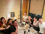 社員同士仲もよく、年に２回ほど社長を交えてご飯にいき話しやすい環境づくりをしています！