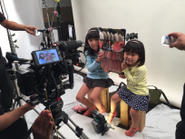 テレビ撮影の様子