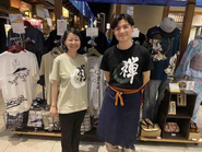 笑顔で世界のお客様をおもてなしします。