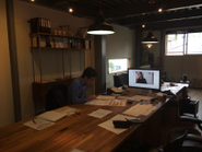 会計士さんとの打合せ風景（東京と長野）