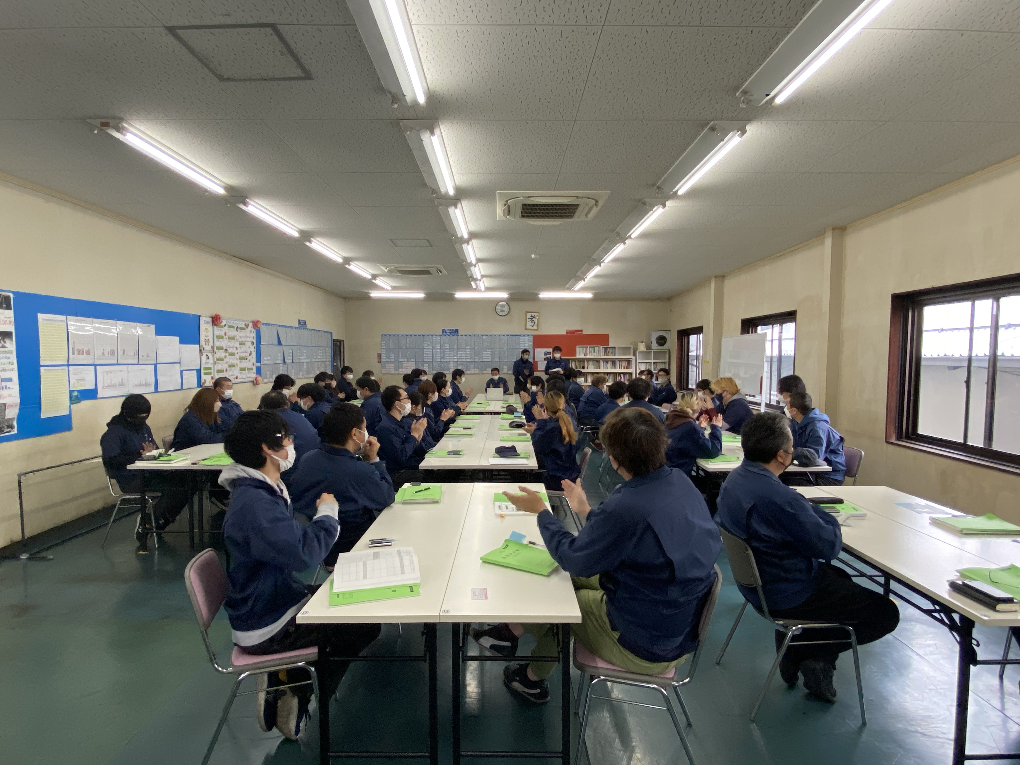 親睦会総会と労働者代表の選出