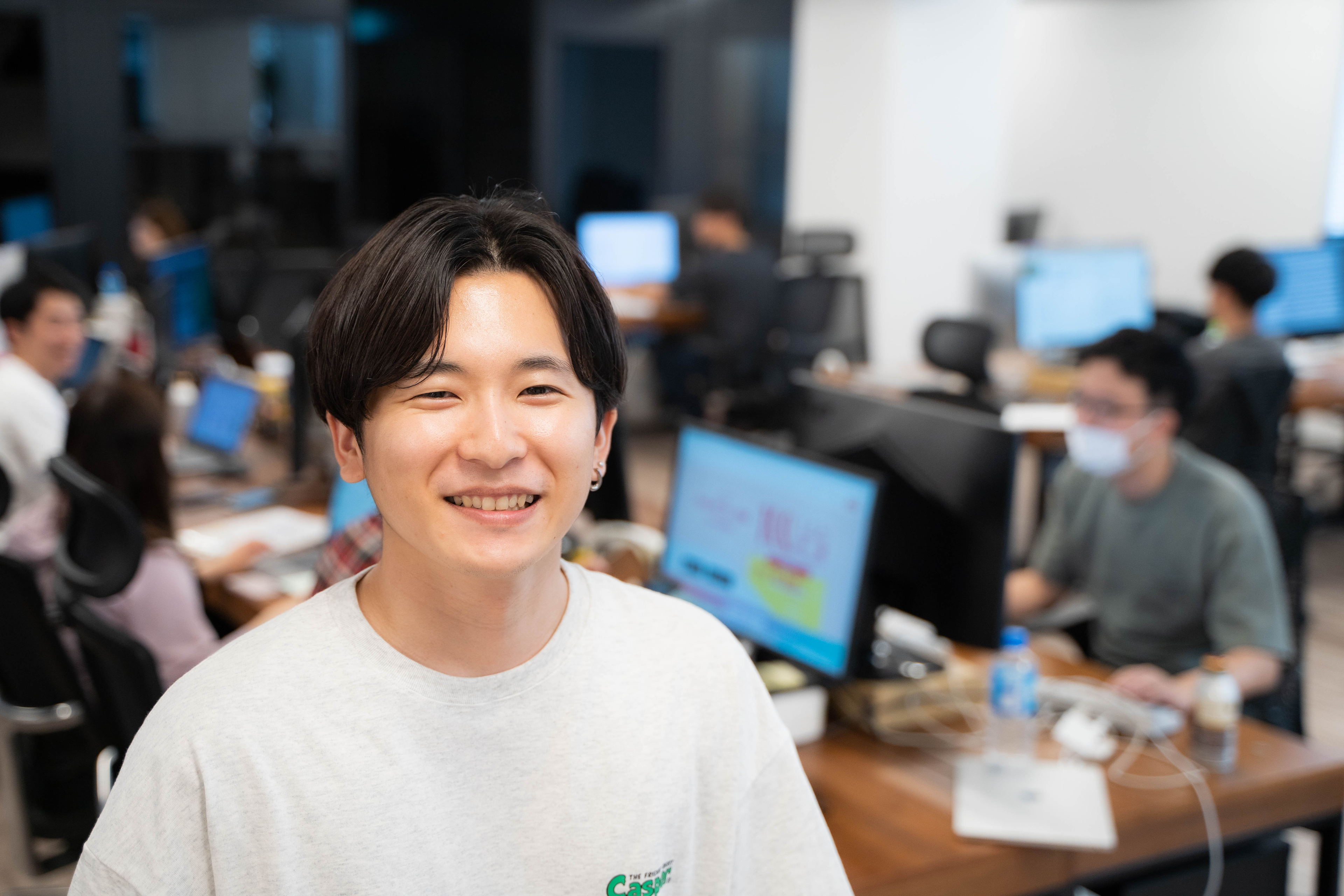 高速で進化を続ける若手マーケター。「良質なインプットをたくさん浴びて、アウトプットをチャレンジしまくれる。こんな貴重な環境は他にないです」