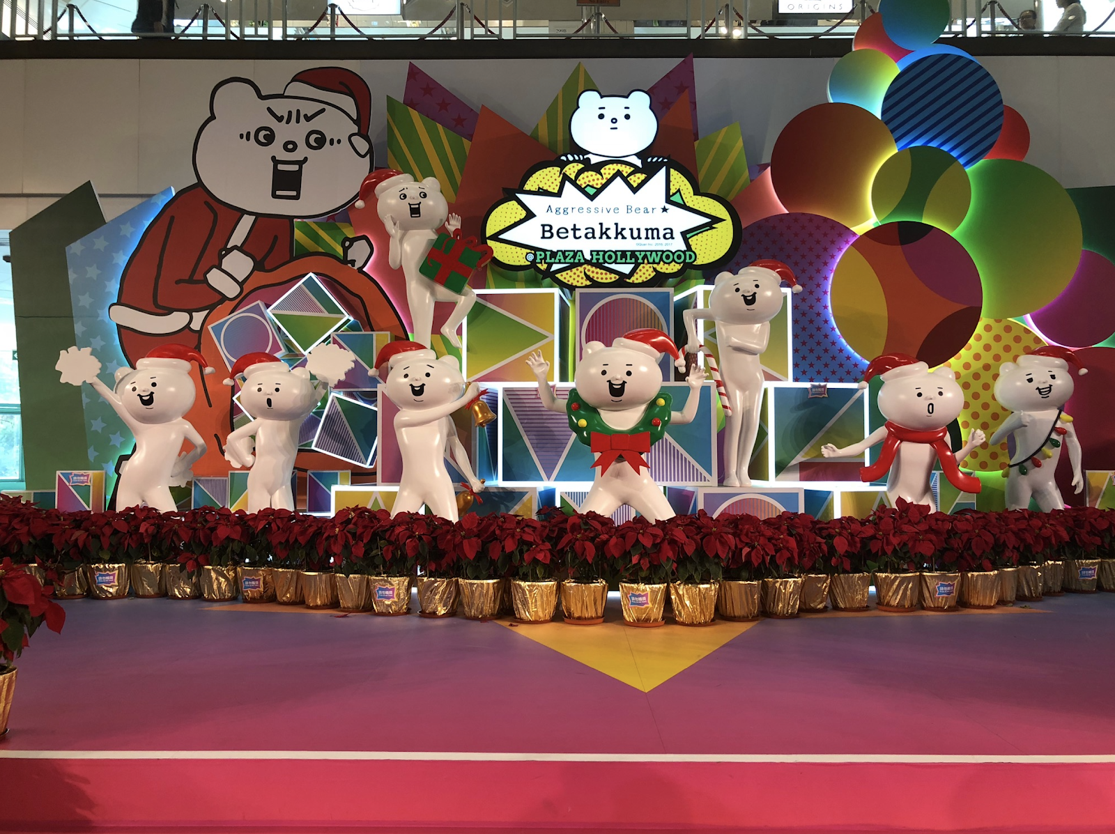 【事例紹介①】香港のショッピングモールPLAZAハリウッドで、ベタックマがコラボ