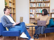 代表と気軽に会話できることも魅力の一つです！