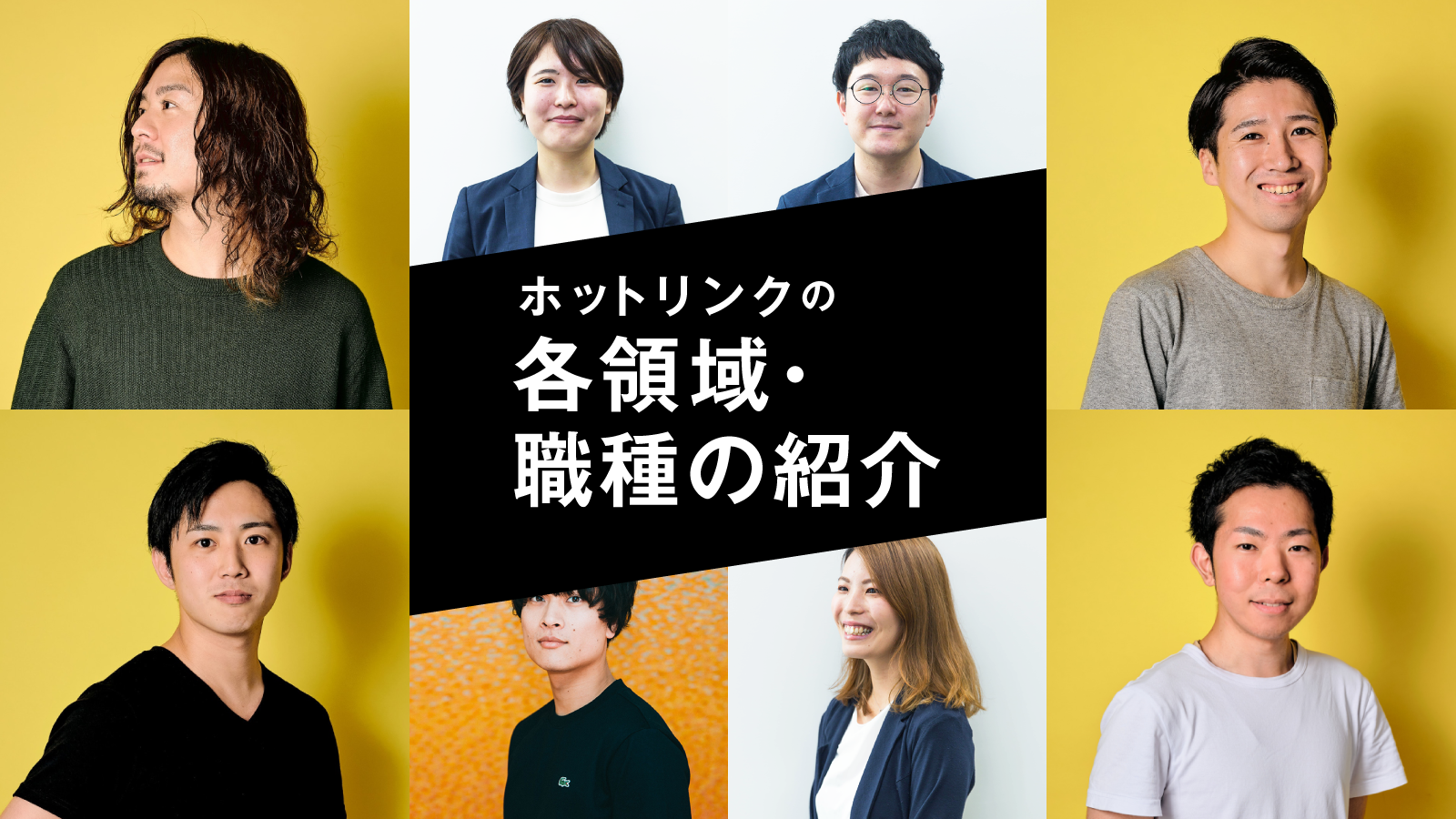 各領域・職種の紹介