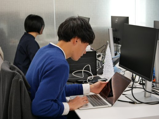 ミライ工事のインターン生の1日を紹介！