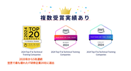グローバルベンダー認定トレーニングを1,600コース以上提供