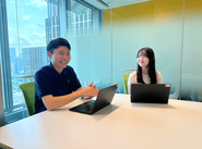 社内コミュニケーションが活発です。先輩・後輩・同期のつながりを大切にしています。