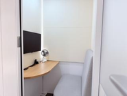 防音性の集中ブースを完備！