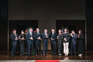 カルチャーが凝縮された 半期に一度の社員総会。新人賞/中途新人賞/ベストプレーヤー賞/ベストスタッフ賞/ベストマネージャー賞/MVP賞などがあります