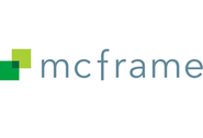 自社ERP「mcframe」。1996年のリリースから800社を超える製造業様に導入をいただいています。