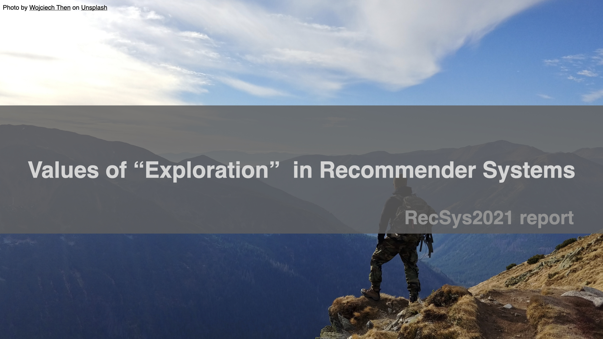 Wantedly RecSys 2021 参加レポート⑤ - 推薦システムにおける"探索"の価値