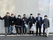 毎週行っているゴミ拾い