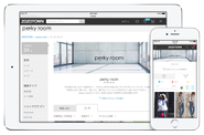 ZOZO上のセレクトショップ「perky room」で知ってもらった後の販売支援も行います！