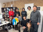 今はまだ10名ほどの小さな会社です！