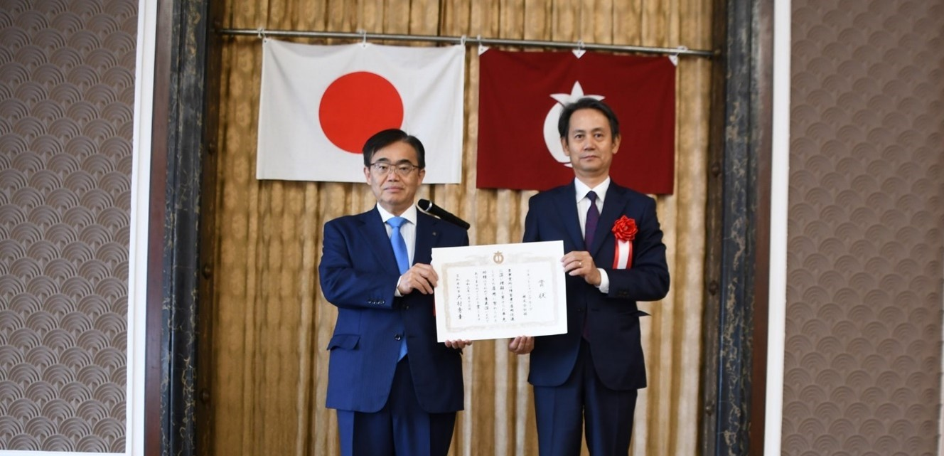 2020年障害者雇用優良企業表彰式にて「愛知県知事賞」を受賞