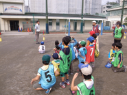 近隣小学校でのゴルフイベント