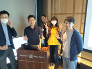 毎年8月には、社員のための総会が開かれ一年の疲れを癒します。