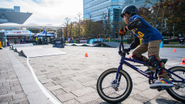 東京有明で主催するイベントで実施Compact Bike Race