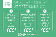 弊社のクリエイター向けサポート