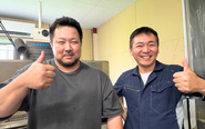 現場はとにかく明るく元気！幅広い世代の社員が活躍中です。