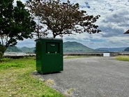 沖縄県・竹富町の集落に設置しているスマートコンポスト。ごみの収集・処理コストがかかる離島ならではのインフラを提供している