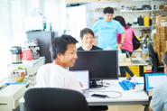 久々に帯広にメンバー大集結の日の社内