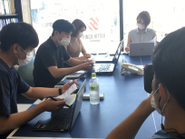 MTGの様子(長崎本部)
