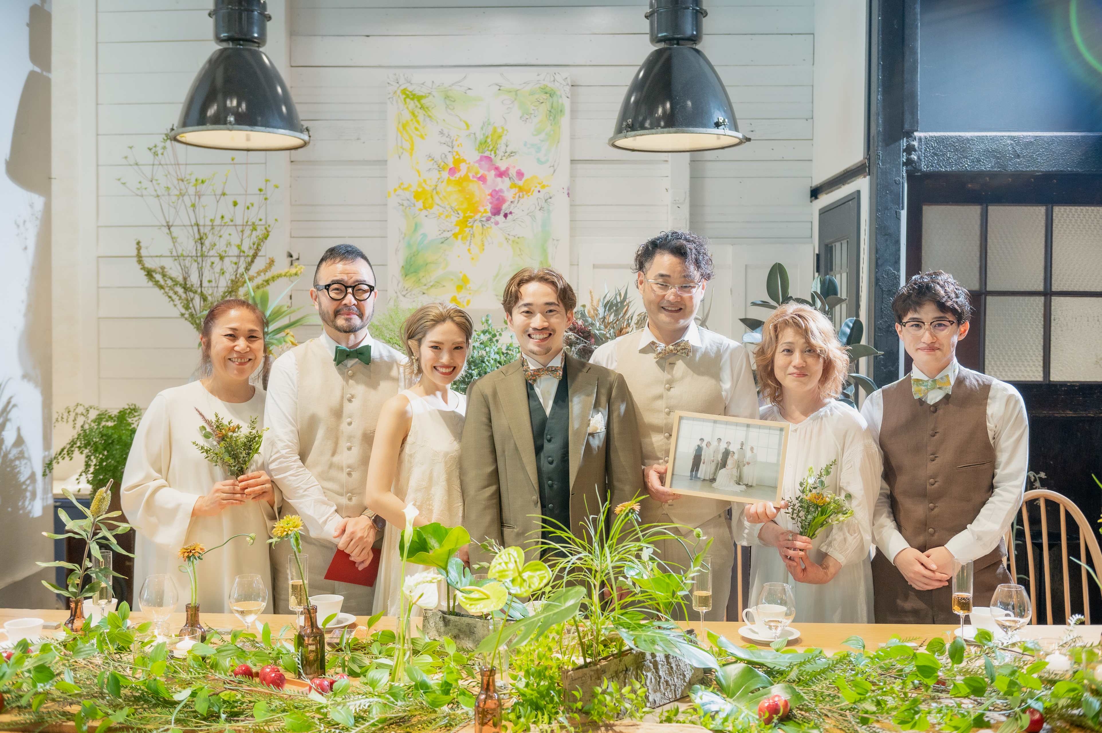 家族の思い出を"カタチ"に。ご家族の大切な時間をおしゃれに撮影する「studio CAJITSU」の『けっこん家族写真』