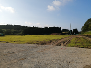 木材加工施設建設予定地。新たな歴史がここから始まります