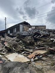 社員研修で訪れた能登半島地震の被災地の様子