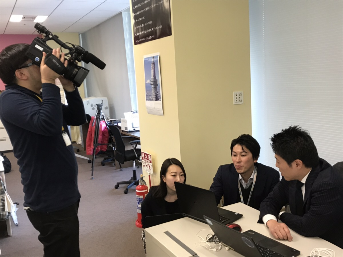 広報blog_NewsTVの新卒採用ビデオリリース、完成！！