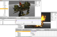 オリフラムオリジナルのゲームエンジンでの開発