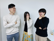 仕事の話だけではなくたわいもない話で盛り上がることも！