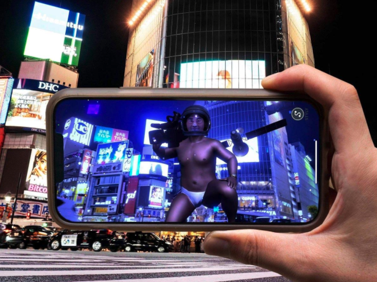 Netflixオリジナルドラマシリーズ「全裸監督 シーズン2」のAR企画に