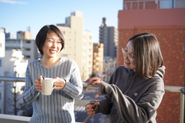 服装、時間等、自由にお仕事ができます！