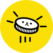 社内仮想通貨JOYのキャラクター　JOYくん