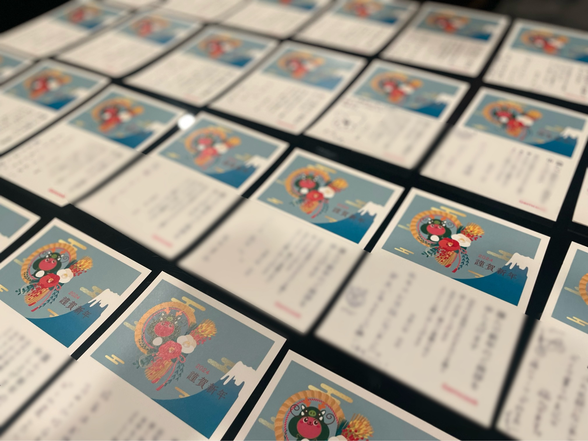 Gemcook年賀状のこだわりをご紹介します！