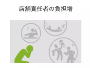 店舗責任者はやることが多すぎて、接客や教育などの本来の業務がおろそかになってしまいます。